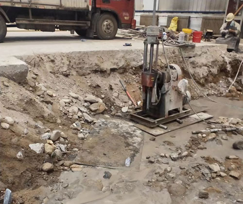 兴化公路下沉压浆